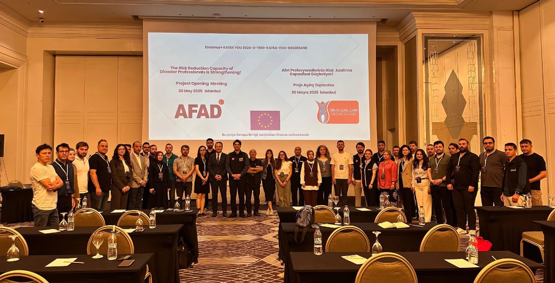 AFAD Erasmus+ KA154 Gençlik Katılımı Projesi Açılış Toplantısı İstanbul’da Gerçekleştirildi.